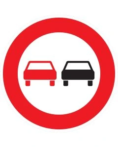 Selbstklebendes Verkehrszeichen VZ.-Nr. 276