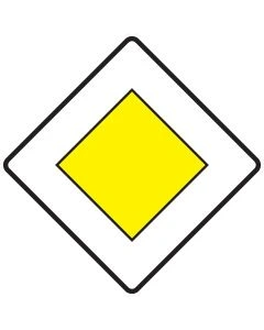 Selbstklebendes Verkehrszeichen VZ.-Nr. 306